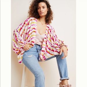 Dip-Dyed Cocoon Kimono from Anthropologie